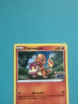 Pokemon TCG Charmander Cosmo Holo SWSH232 Black Star Promo - Pokemon Go - Image 3