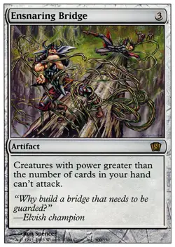 1 x Ensnaring Bridge - 8th Edition - Light Play - MTG - Image 1
