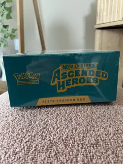 Pokemon Mega Evolution Ascended Heroes Elite Trainer Box Sealed Zekrom - Image 3