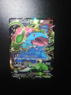 Pokemon Venusaur EX Full Art Promo Holo XY123 - Image 1