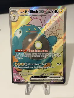 Ionos Bellibolt Ex 172/159 Journey Together Ultra Rare Pokemon TCG Near Mint - Image 1