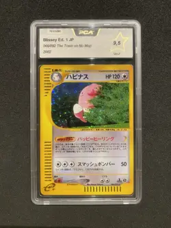 Blissey 066/092 Carta Pokemon PCA 9.5 Holo Japanese 1 Edition The Town On No Map - Image 1