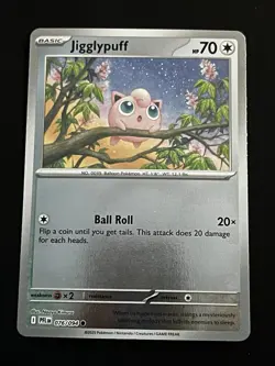 Pokemon - Jigglypuff 076/094 Phantasmal Flames Reverse Holo - NM - Image 1