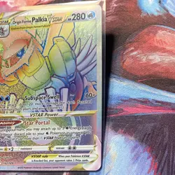 Origin Forme Palkia Vstar Rainbow 2022 Pokemon Astral Radiance 192/189 - Image 3