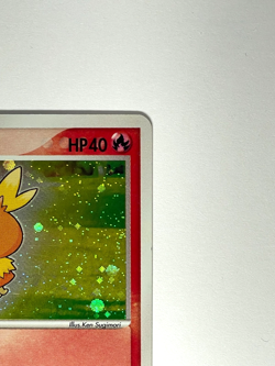 Pokemon Torchic 002/019 Holo SWIRL Japanese 2003 EX Ruby Sapphire LP - Image 5