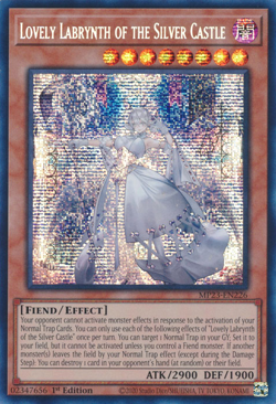 Lovely Labrynth of the Silver Castle [MP23-EN226] Prismatic Secret Rare YUGIOH - Image 1