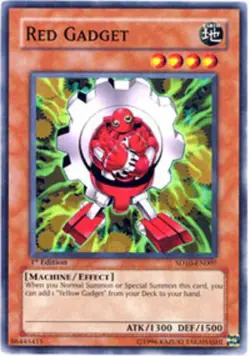 Red Gadget - SD10-EN007 - Common - 1st Edition Lightly Played Structure Deck 10: - Image 1
