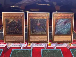 Yugioh The Darkside of Dimension Complete Gold Set - MVP1-ENG 1st Edition NM - Image 1