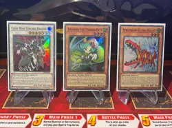 Yugioh Synchro Storm Complete Set - LED8-EN (NO GHOST) 1st Edition NM - Image 1