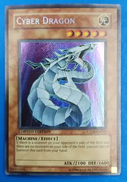 Yu-Gi-Oh! Cyber Dragon Limited Edition CT03-EN002 1996 - Image 1