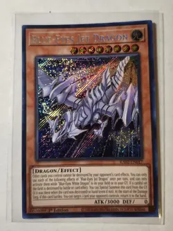 Blue-Eyes Jet Dragon - RA02-EN017 - Secret Rare 1st Edition Yugioh - Image 1