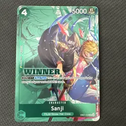Sanji (Winner Pack 2025 Vol. 1) EB01-014 One Piece Promotion Cards Foil - Image 1