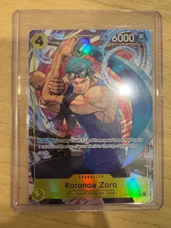 Roronoa Zoro OP15-113 | Adventure on Kami's Island SR Alt Art NM One Piece - Image 1