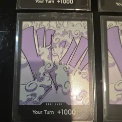 Don!! Card Gear 5 Luffy TS-01 Tin Pack Set Vol.1 One Piece Mint X4 - Image 5