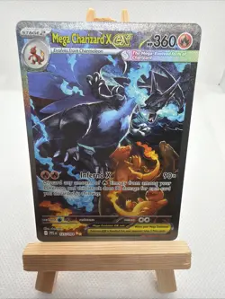 Mega Charizard X EX 125/094 Phantasmal Flames Pokemon TCG - NM Pack Fresh - Image 1