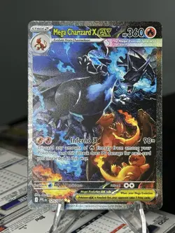 Mega Charizard X EX SIR Holo Card - PFL 125/094 Pokemon TCG NEAR MINT - Image 3