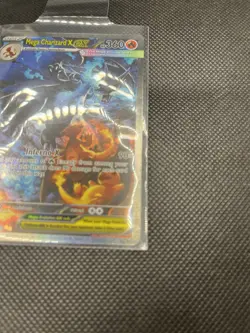 Pokemon TCG Phantasmal Flames Mega Charizard X ex 125/094 SIR - Image 3