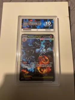 Pokemon TCG Mega Charizard X ex 125/094 SIR Phantasmal Flames ACE 10 - Image 1