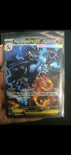 Mega Charizard X ex 125/094 SIR ME02: Phantasmal Flames English Pokemon TCG - Image 2