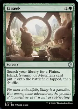1 x Farseek - Commander: Bloomburrow - Light Play - MTG - Image 1