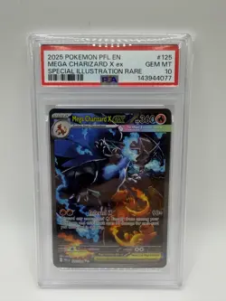 Pokemon TCG - Mega Charizard X EX (125/094) - PSA 10 - Image 1