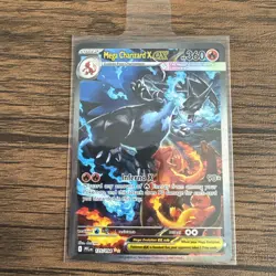 Pokemon TCG Mega Charizard X Ex 125/094 English - Image 1