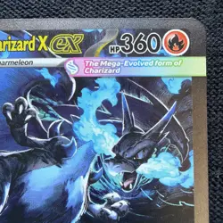 Mega Charizard X EX - SIR - 125/094 Phantasmal Flames - Pack Fresh - Pokemon TCG - Image 3