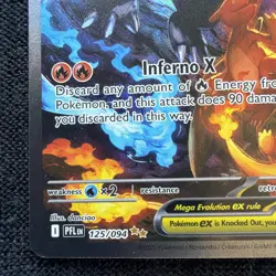 Mega Charizard X EX - SIR - 125/094 Phantasmal Flames - Pack Fresh - Pokemon TCG - Image 5