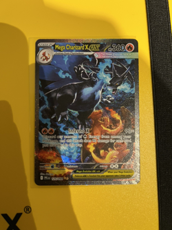 Mega Charizard X EX - SIR - 125/094 Phantasmal Flames - Pack Fresh - Pokemon TCG - Image 3