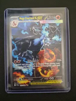 Mega Charizard X EX - SIR - 125/094 Phantasmal Flames - Pack Fresh - Pokemon TCG - Image 1