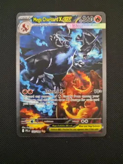 Mega Charizard X EX - SIR - 125/094 Phantasmal Flames - Pack Fresh - Pokemon TCG - Image 2