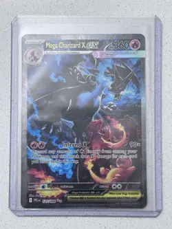 Pokemon TCG Mega Charizard X EX 125/094 Phantasmal Flames SIR Ungraded - Image 1