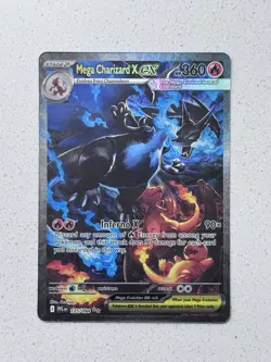 Pokemon TCG Mega Charizard X EX 125/094 Phantasmal Flames SIR Ungraded - Image 3