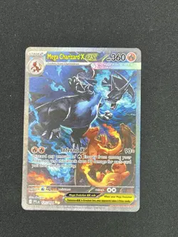 Mega Charizard X EX 125/094 Pokemon Card TCG - Image 1