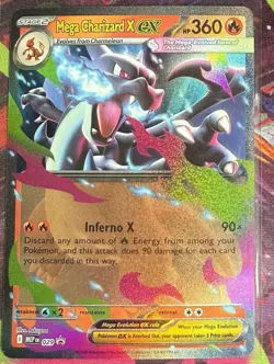 Mega Charizard X EX - MEP 029 - Black Star Promo - Pokemon Card - NM - Image 1