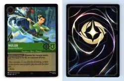 Mulan #69/204 Disney Lorcana Winterspell 2026 Super Rare Foil TCG Card - Image 1