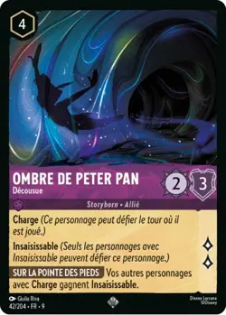 Lorcana - Ombre De Peter Pan - Decousue - MINT/NMINT - FR - FOIL - Image 1