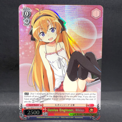 2024 WEISS SCHWARZ DENGEKI BUNKO GENIUS ENGINEER RIKKA GNS/WS02-E102S (SR) - Image 1