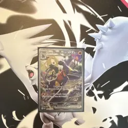 Cynthia's Garchomp EX 232/182 Full Art EX Holo Dragon Pokemon TCG Card - Image 1