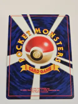 Mr. Mime No.122 Jungle Set Rare Holo Pokemon Japanese Card Vintage 1996 NP NM+ - Image 2