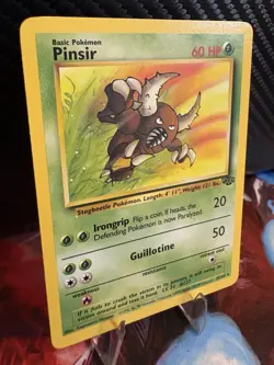 Pinsir 25/64 Jungle Unlimited LP+ Pokemon Card WOTC Non Holo - Image 3