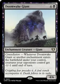 1 x Doomwake Giant - Commander Masters - Light Play - MTG - Image 1