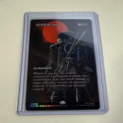 MTG All Will Be One (Borderless) Teenage Mutant Ninja Turtles FOIL - Image 1