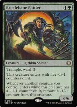 Bristlebane Battler Foil 168 Lorwyn Eclipsed Magic the Gathering - Image 1