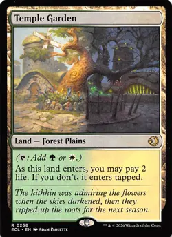Temple Garden 268 Lorwyn Eclipsed Magic the Gathering - Image 1