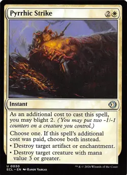 Pyrrhic Strike 30 Lorwyn Eclipsed Magic the Gathering - Image 1