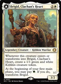 Brigid Clachan's Heart 7 Lorwyn Eclipsed Magic the Gathering - Image 1