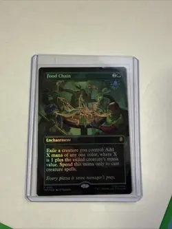 MTG Food Chain (Borderless) Commander: Teenage Mutant Ninja Turtles Foil - Image 1