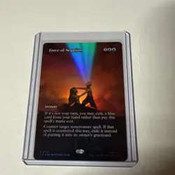MTG Force of Negation (Borderless) Avatar The Last Airbender: Eternal-Legal Foil - Image 1