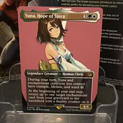 Yuna, Hope of Spira (Borderless) Final Fantasy Regular M 0404 NM-M - Image 1